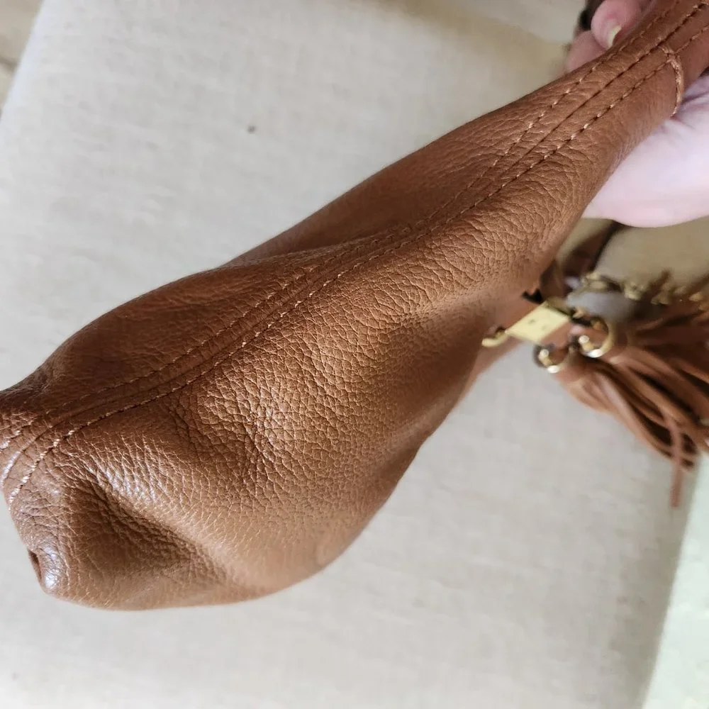 Michael Kors Camden Leather Crossbody Bag Purse